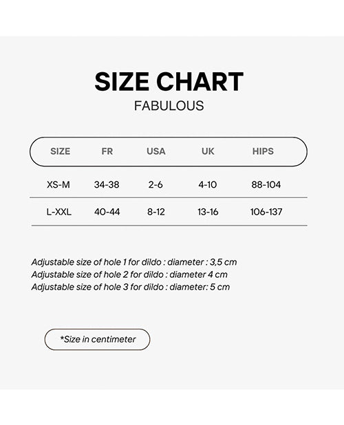 Strap-on-Me Leatherette Harness Fabulous - One Size Red Glossy