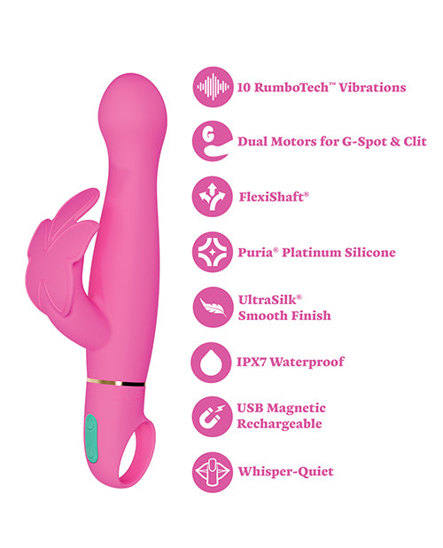 Aria - Naughty AF 2.0 - Rechargeable Vibe - Plum
