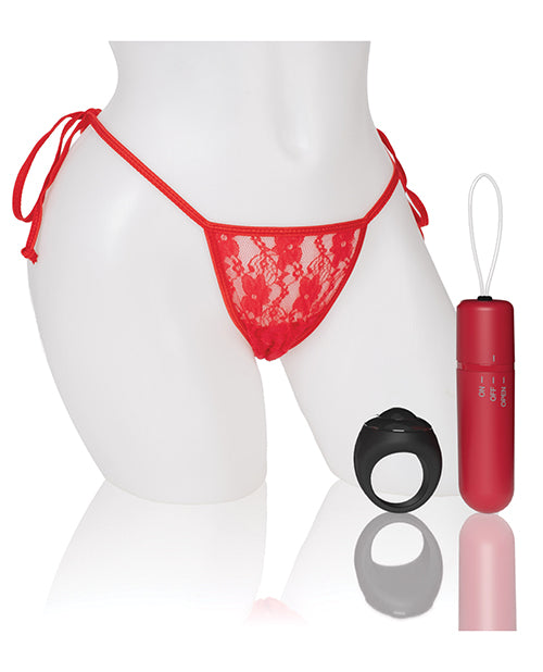 Screaming O My Secret 4T Panty Vibe w/Remote - Red