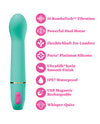 Aria - Flirty AF 2.0 - Rechargeable Vibe - Teal