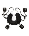 Sei Mio Comfortably in Control Deluxe Sex Position Restraint System - Black