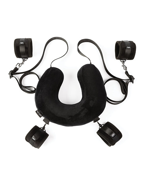 Sei Mio Comfortably in Control Deluxe Sex Position Restraint System - Black