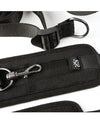 Sei Mio Comfortably in Control Deluxe Sex Position Restraint System - Black