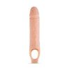 Blush Performance Plus 10" Silicone Cock Sheath Penis Extender - Flesh
