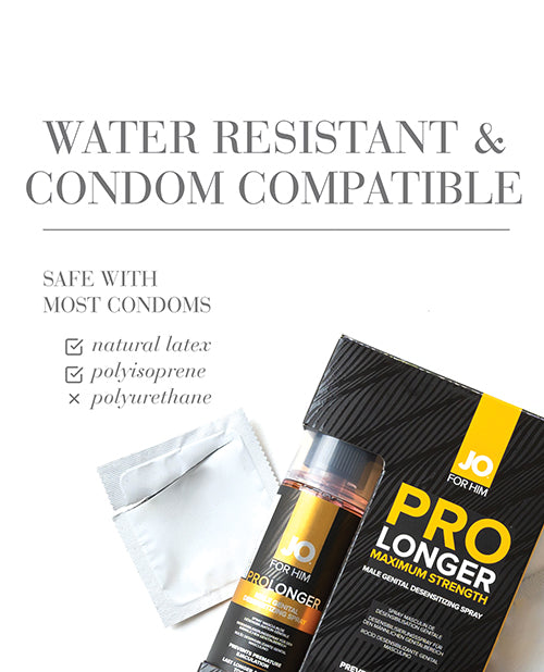 JO Prolonger Spray Lidocaine - Lidocaine Desensitizer 2 oz