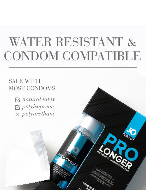 JO Prolonger Spray Benzocaine - Benzocaine Desensitizer 2 oz