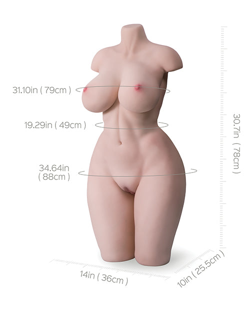 Phoenix Sexy Female Life Sized Torso Sex Doll - 48.5 lbs. -  Drop Ship Only