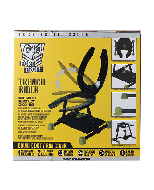 Fort Troff Trench Rider Sex Stool - Drop Ship Only