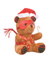 Master Series Holiday Bondage Teddy Bear Plush - Brown