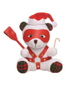 Master Series Holiday Bondage Teddy Bear Plush - White