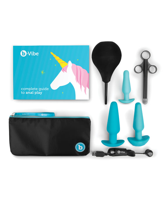 b-Vibe Anal Education Set - Teal