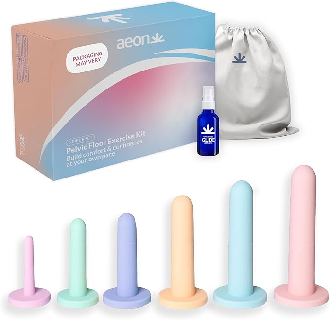 Gentle Touch Silicone Pelvic Wellness 6-Piece Complete Set