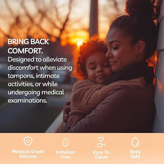 Bliss Innovations Comfort Silicone Pelvic Floor Trainer Kit – Sizes 5-8 – Soft & Flexible Design for Gentle Progression – Includes Bonus Bliss Glide ($8 Value)