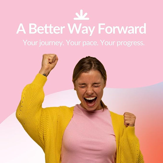 AEON Gentle Touch Premium Silicone 4-Piece Curved Set for Pelvic Floor Wellness & Flexibility – Soft, Body-Safe Design – Includes Glide Moisturizer ($8 Value) & Elegant Storage Bag