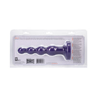 Tantus Ripple Large Beaded Anal Plug Amethyst