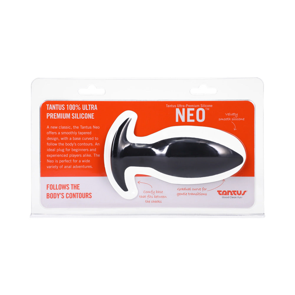 Tantus Neo Anal Plug Onyx (Clamshell)