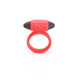 Tantus Super Soft Vibrating Cockring Crimson