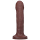 Tantus Uncut #2 O2 Dual Density Dildo Espresso