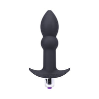 Tantus Perfect Plug Plus Vibrating Anal Plug Onyx