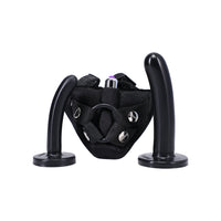 Tantus Bend Over Beginner Strap-On Harness Kit Onyx