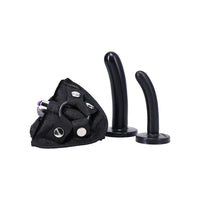 Tantus Bend Over Beginner Strap-On Harness Kit Onyx