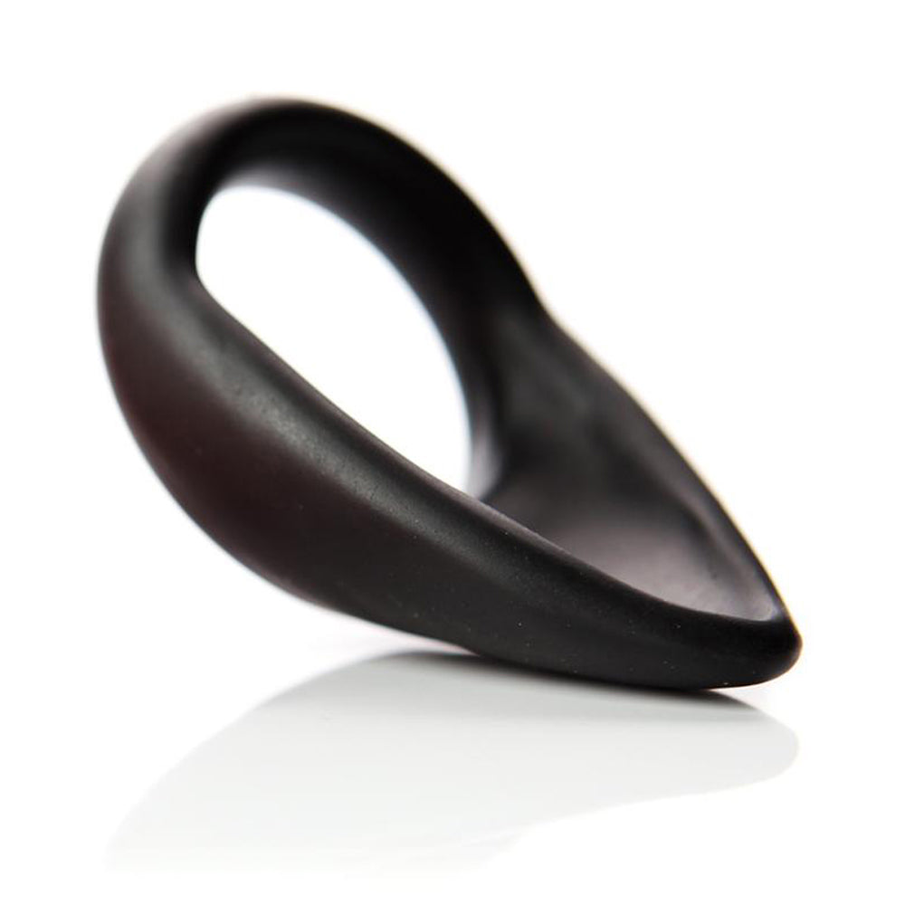 Tantus Cock Sling Teardrop 2 in. Onyx