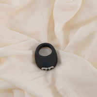 Je Joue Mio Rechargeable Vibrating Silicone Cock Ring Black