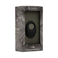 Je Joue Mio Rechargeable Vibrating Silicone Cock Ring Black