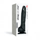 Strap-On-Me Realistic Collection Soft Realistic Dildo Black XL