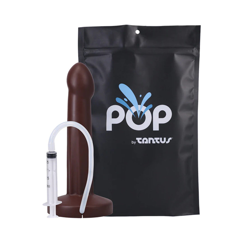 Tantus POP Squirting Dildo Espresso