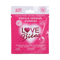 Love Bites Female Sensual Gummies 2-Pack 12-Piece Display