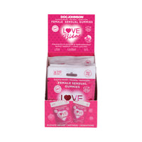 Love Bites Female Sensual Gummies 2-Pack 12-Piece Display