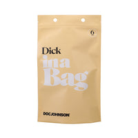Doc Johnson Dick In A Bag 6 in. Dildo Clear