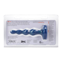 Tantus Ripple Small 8 in. Anal Beads Dildo Firm Malachite