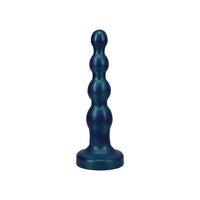 Tantus Ripple Large 8 in. Anal Beads Dildo Medium-Firm Malachite