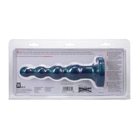 Tantus Ripple Large 8 in. Anal Beads Dildo Medium-Firm Malachite