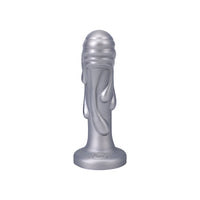 Tantus Magma 7 in. Fantasy Dildo Medium-Firm Silver