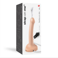 Strap-On-Me Squirting Cum Dildo Vanilla Small (fluid not included)