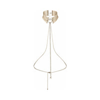 Bijoux Indiscrets Desir Metallique Mesh Collar Gold