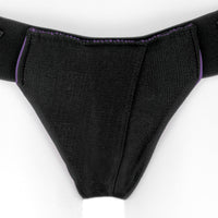 SpareParts Joque Cover Underwear Harness Purple (Double Strap) Size B Nylon