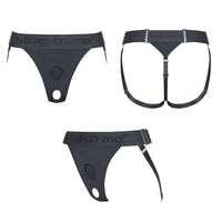 Strap-On-Me Harness Lingerie Unique One Size Grey