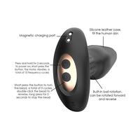 Adam & Eve Carl Jr. Vibrating & Rimming Plug
