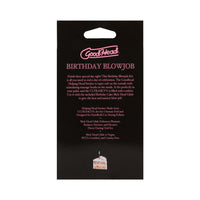 GoodHead Birthday Blowjob Kit