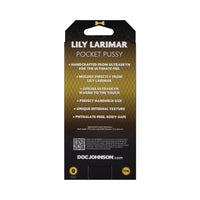 Signature Strokers Lily Larimar ULTRASKYN Pocket Pussy Vanilla