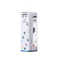 SILEX-D The Original Double Penetration 7 in. & 8 in. Vibrating Dildo with Remote Vanilla