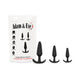Adam & Eve Naughty Silicone Trainer Kit Black