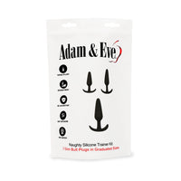 Adam & Eve Naughty Silicone Trainer Kit Black
