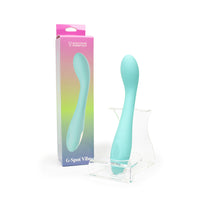 Spectrum Essentials Rechargeable Silicone G-Spot Vibrator Blue