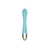 Spectrum Essentials Rechargeable Silicone G-Spot Vibrator Blue
