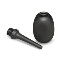 b-Vibe Flexible Silicone Anal Douche Black
